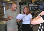 KSU Teleproductions staff help the School of Library Science create Touring Technical Services, an educational film about technical services librarianship
