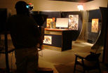 Preparing to tape a show in Teleproductions' Studio A.
