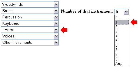 Musical Instrumentation Search - Ex 3
