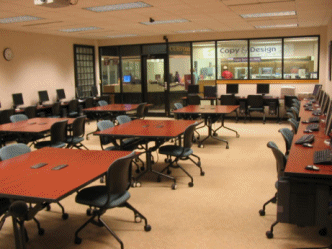 Library Room 334 student
