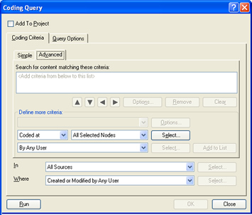 NVivo 8 Coding Query 7