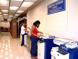 Photocopiers - 2nd floor, near Periodicals