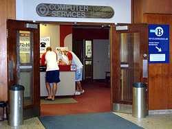 Academic Computer Services Helpdesk, 1st floor Library