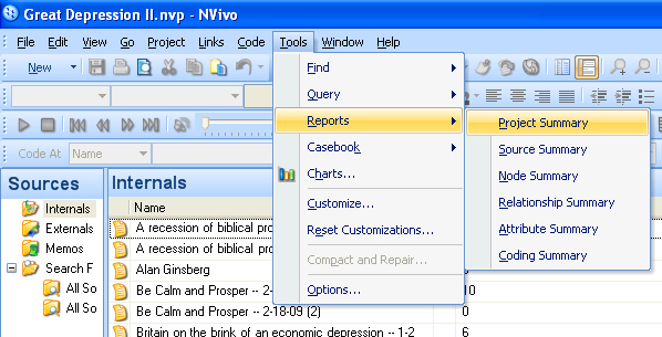 NVivo_Tools_Reports_ProjectSummary_1
