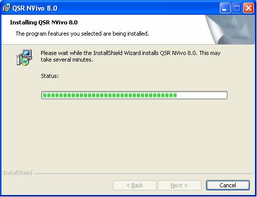 NVivoInstalling