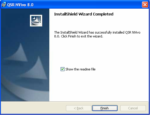 NVivoInstallWizardComplete