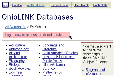 OhioLINK: How it works 2