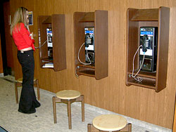 Telephones, 1st floor Library, near elevators