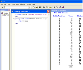 SAS 9.1.4 Proc Print 10