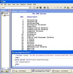SAS 9.1.4 Proc Print 2