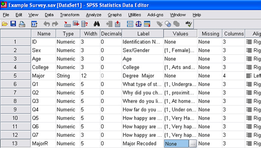 SPSS 17.0 Recoding Variables 14