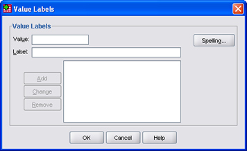 SPSS 17.0 Recoding Variables 15