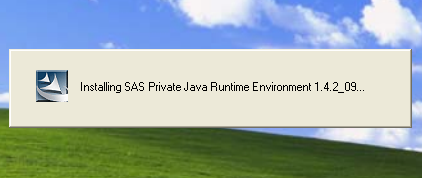 SAS Installing Java Runtime Environment