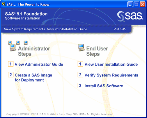 SAS Wizard