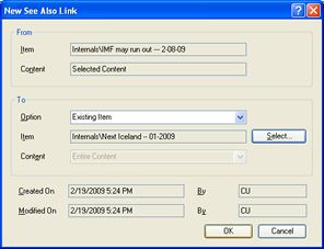 NVivo 8 See Also Link 2