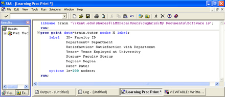 SAS 9.1.4 Syntax 1