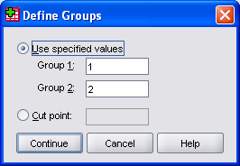 SPSS 17.0 t-test 4