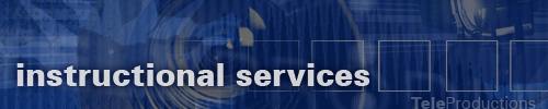 TeleProductions instructional services header