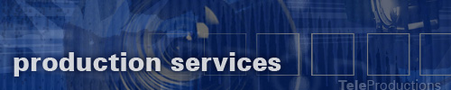 TeleProductions production services header