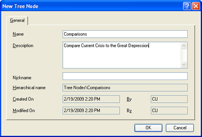 NVivo 8 Tree Nodes 2