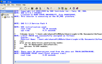 SAS 9.1.4 Windows 3