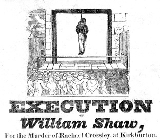 Execution of William Shaw