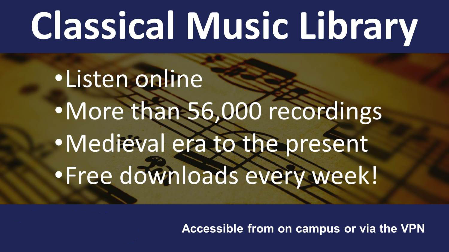 Classical Music Library