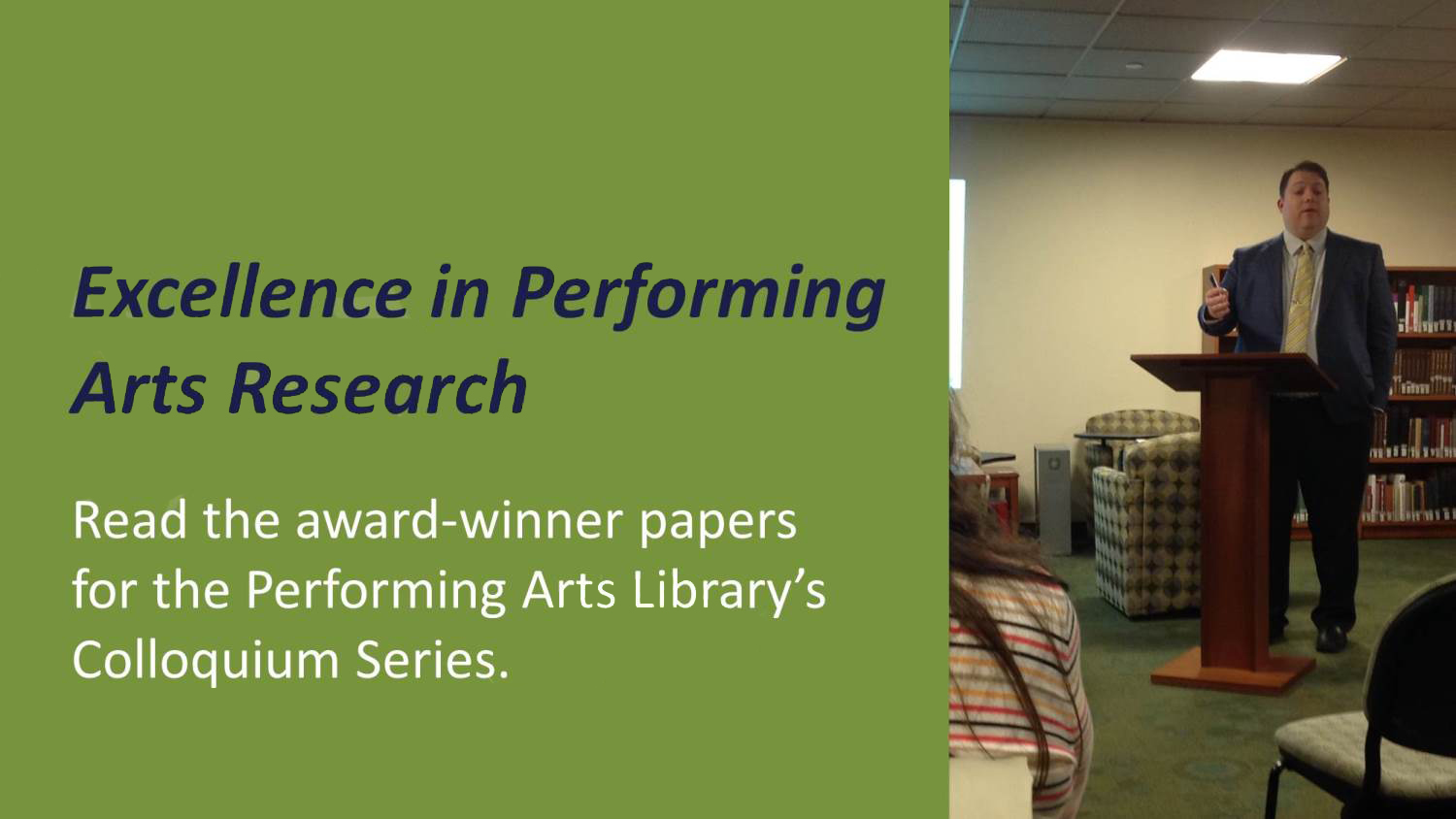 Excellence in Performing Arts Research