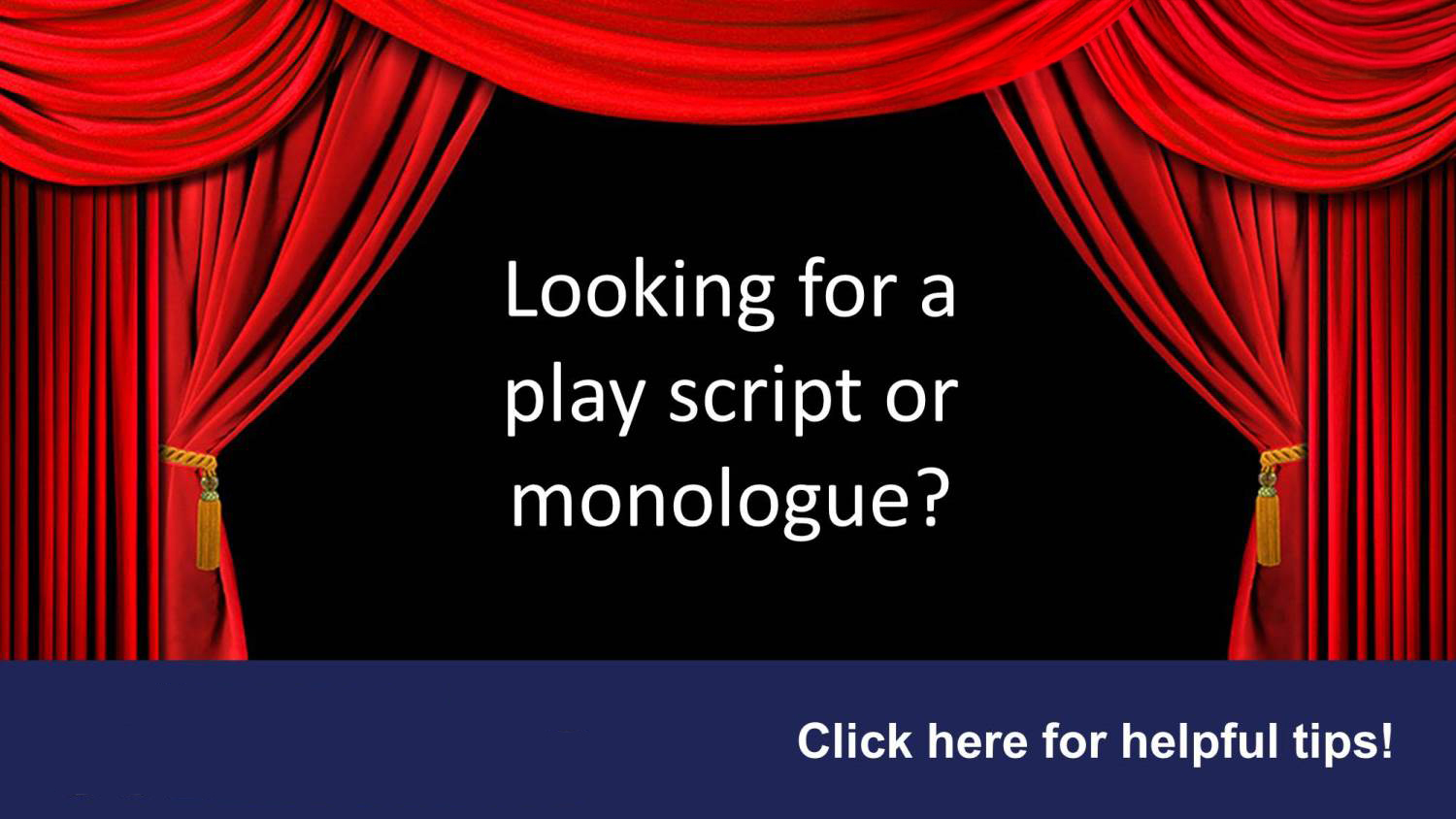 Finding Scripts and Monologues